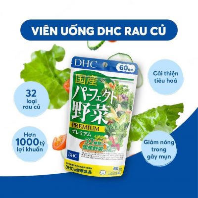 viên uống DHC rau củ